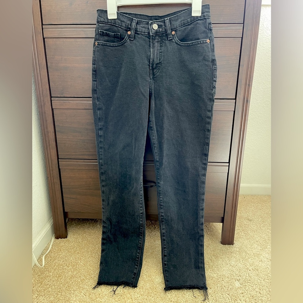 NWOT High-waisted, straight cut, ankle jeans - Old Navy